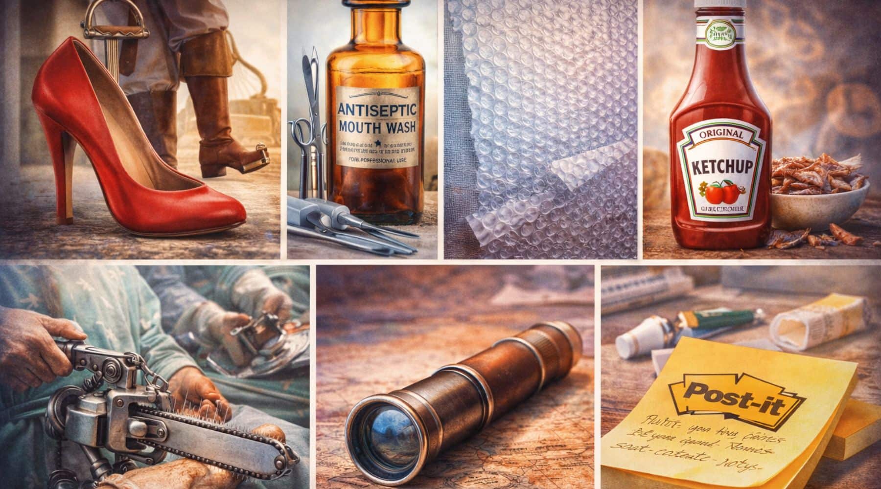 7 hétköznapi tárgy, amit eredetileg teljesen másra használtak